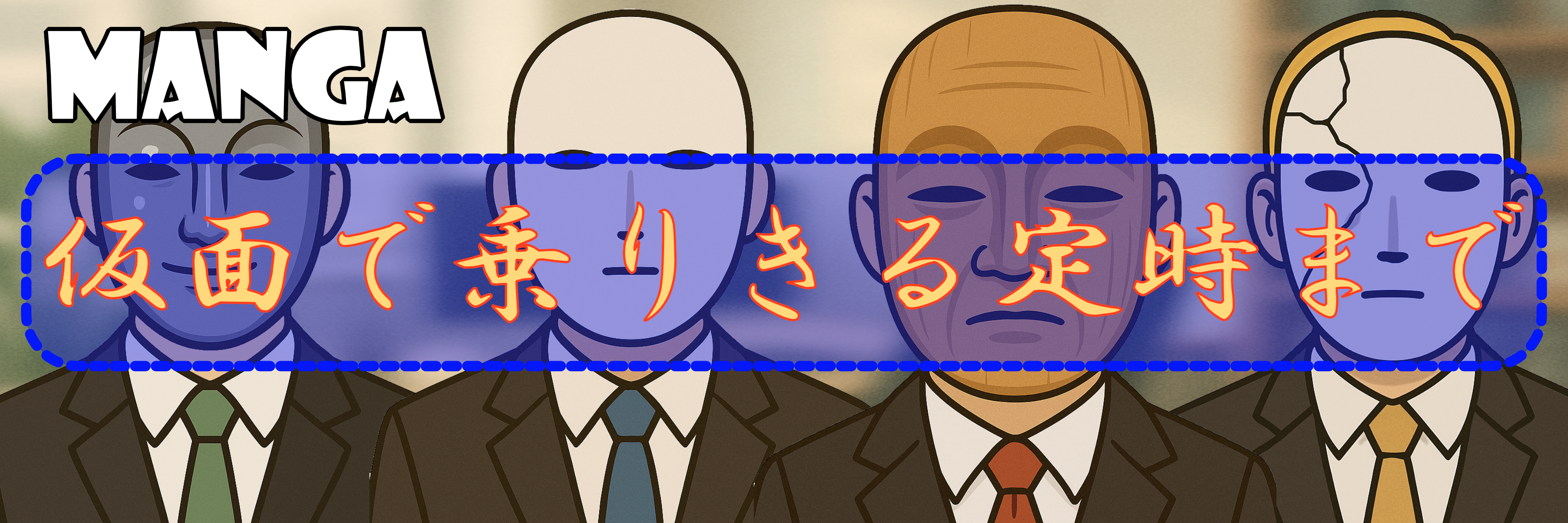 仮面で乗りきる定時まで